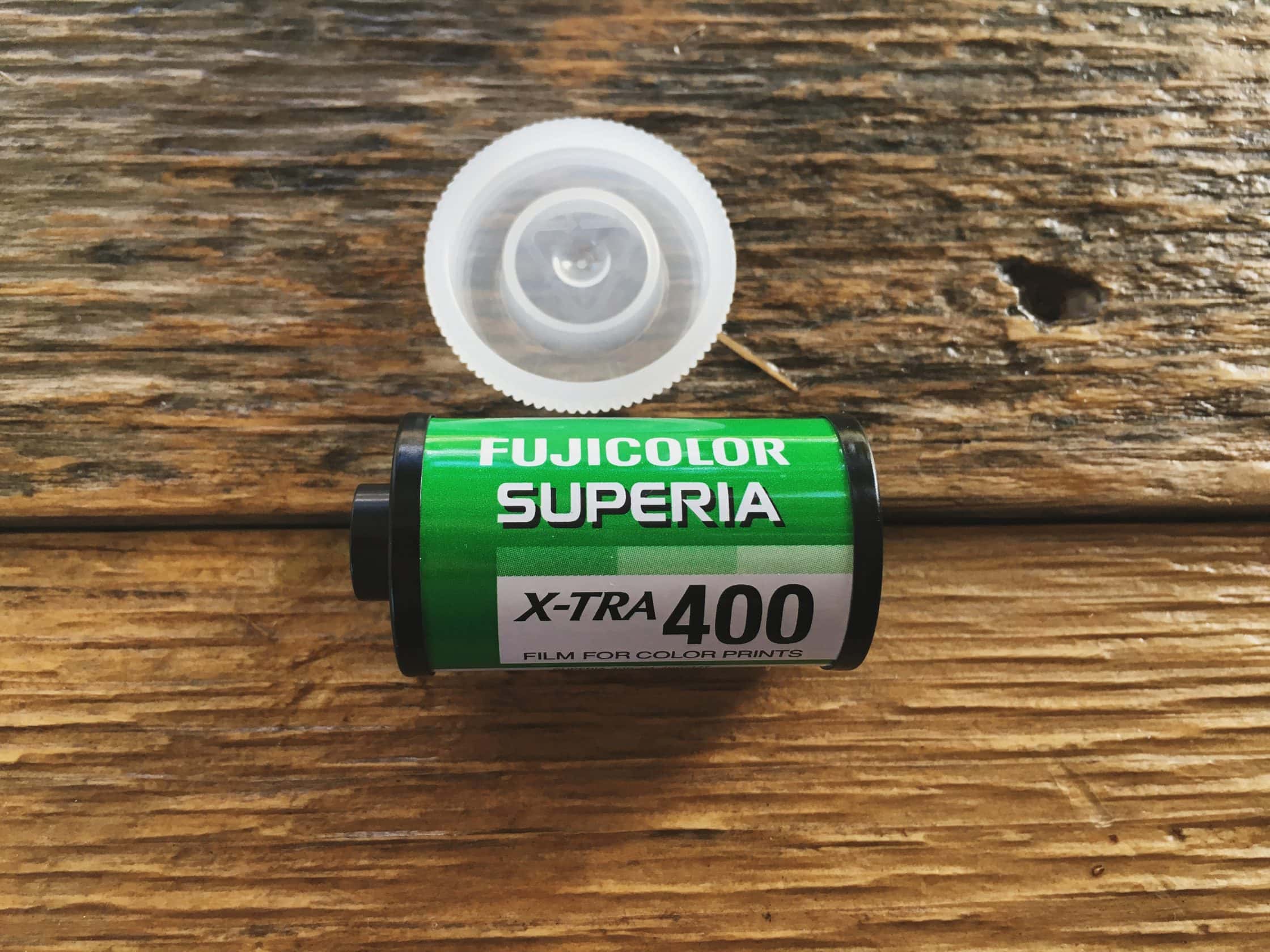 Roll of Fuji Superia 400 film