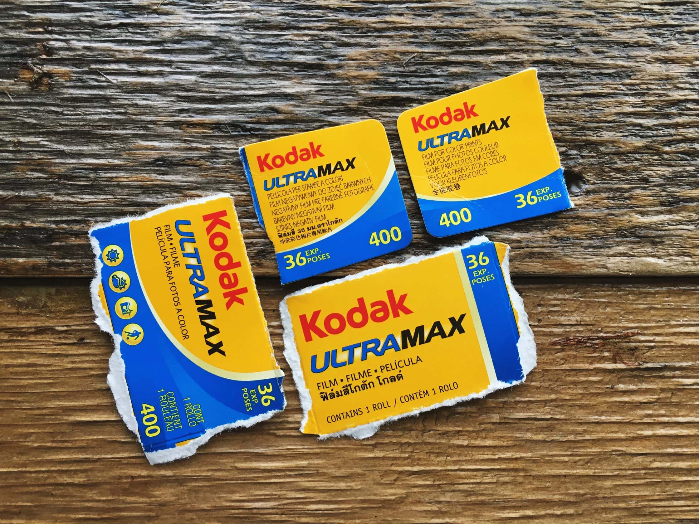 Kodak UltraMax 400 box